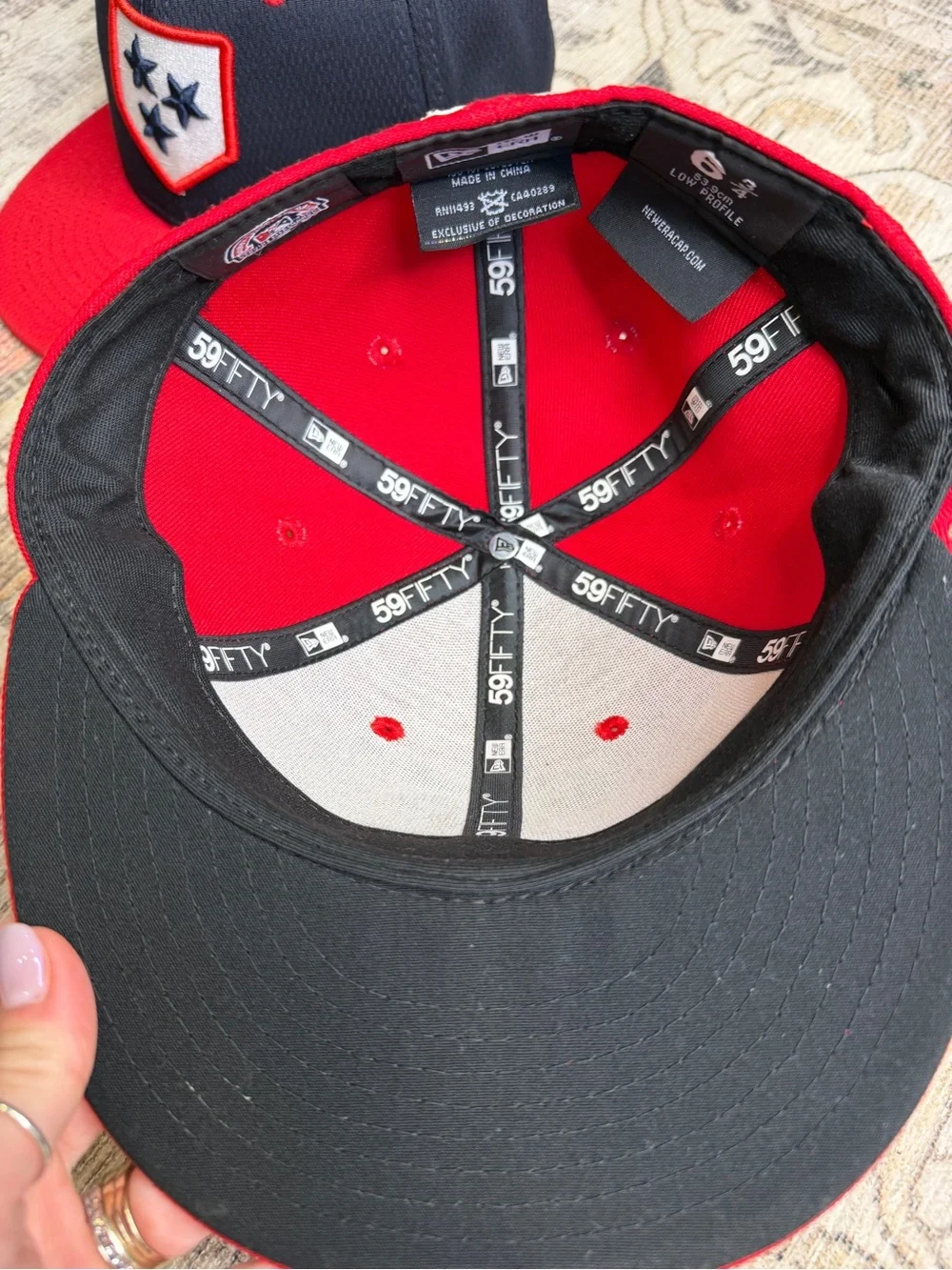 Minor League Fitted flat bill hats